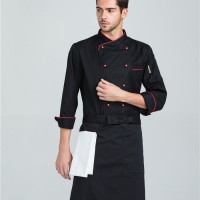厨师服-真耀服饰—款式丰富-厂家服务员制服直销