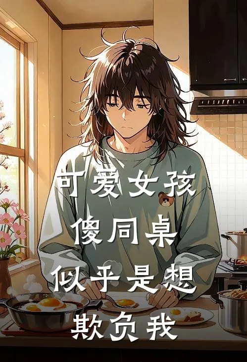 可爱女孩傻同桌，似乎是想欺负我