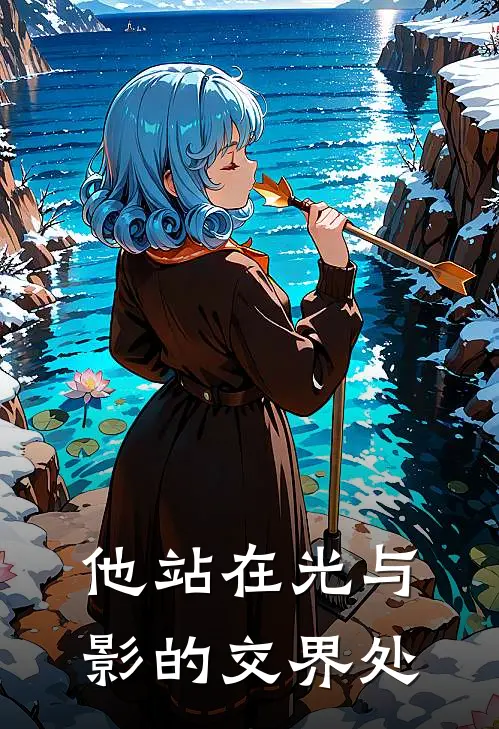 他站在光与影的交界处