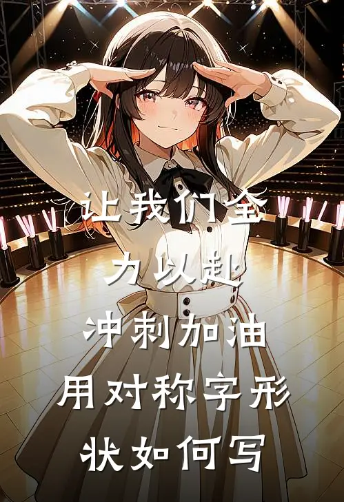 让我们全力以赴,冲刺加油,用对称字形状如何写