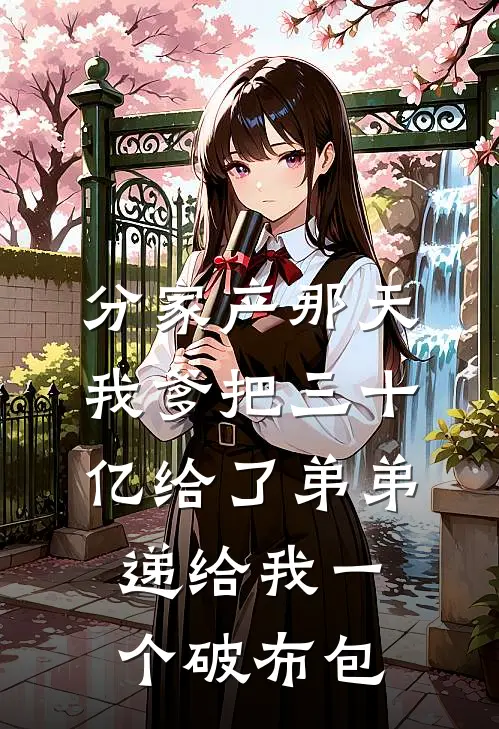 分家产那天我爹把三十亿给了弟弟，递给我一个破布包