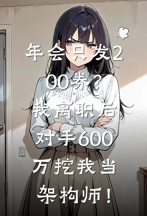 年会只发200券？我离职后，对手600万挖我当架构师！