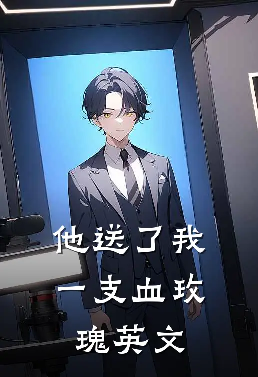 他送了我一支血玫瑰英文